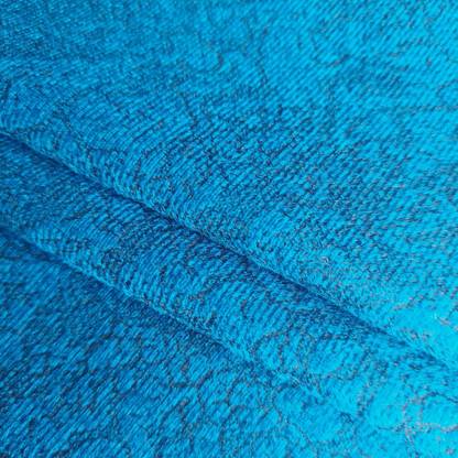 Bowzar Thin Suede 1 Meter Peacock Blue Velvet Solid Smooth Silky Cloth for Curtains Sofa Fabric