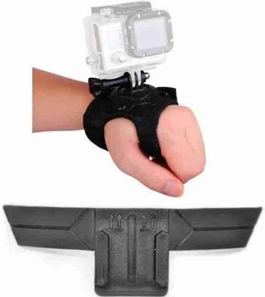 quikprof Hand Strap And Helmet Chin Buckle For All GoPro, Xiaomi Yi, SJcam Strap