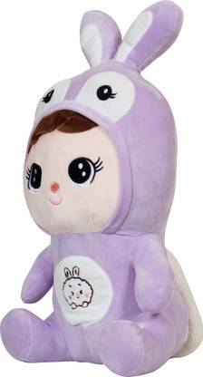 ULTRA Cute Soft Cuddle Doll Toy 23 inch (Purple)  - 10 inch
