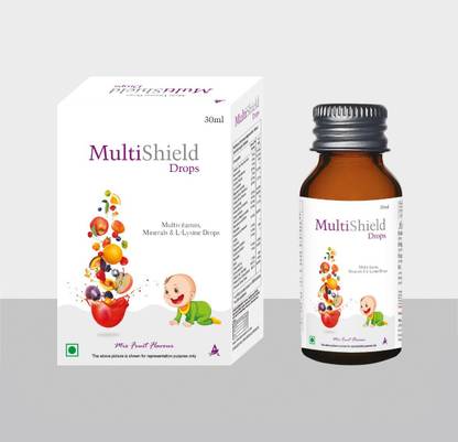 multishield MULTIVITAMIN 30 ML DROP WITH DHA PACK 0F 3