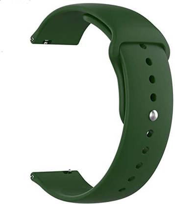 SAFESEED Smart Watch Band with button compatible with BOAT STORM, NOISE COLORFIT PRO 2 19 mm Silicone Watch Strap