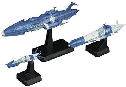 Bandai Hobby Space Battleship Yamato Yunagi Combined Cosmo Fleet "Star Blazers 2202" Model Kit (1/1000 Scale)