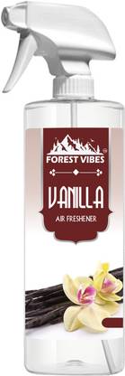 forest vibes Vanilla Spray Vanilla Air Freshener- Long Lasting Fragrance, Freshens Instantly for Home, Car & Office
