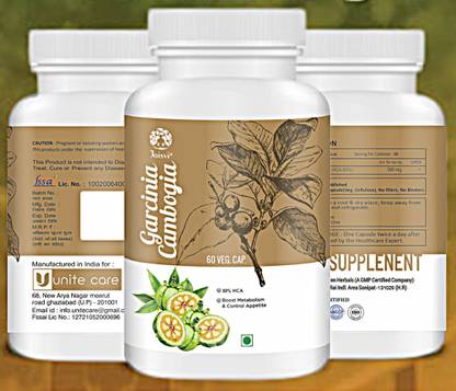 unitecare Garcinia Cambogia Extract Supplement Best Fast weigth loss Health 60 Capsules