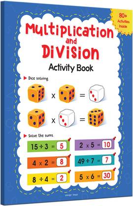 Multiplication and Division Activity Book for Children