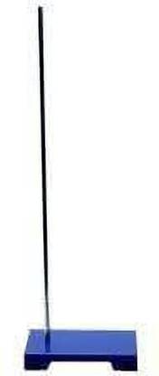 Apex Labs Retort stand for laboratory 24" steel rod, Cast Iron heavy base, Fisher clamp Buret