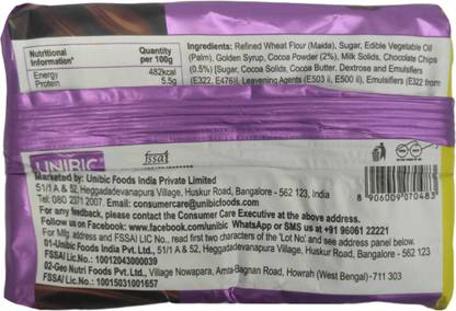 UNIBIC Choco ripple cookies Cookies Biscuit