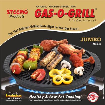 GAS-O-GRILL GAS O GRILL JUMBO 14 INCHES Round Electric Pan