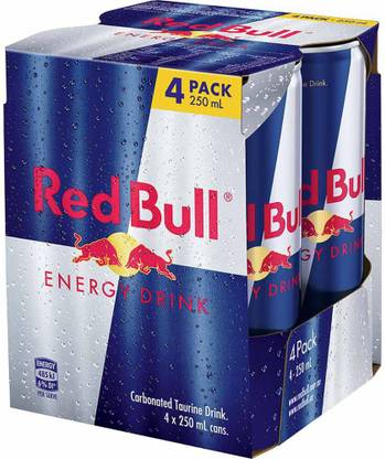 Red Bull Pack of 4 Energy Drink