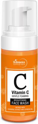St.Botanica Vitamin C Gentle Foaming Brightening, Soothes & Gentle Cleanses Face Wash