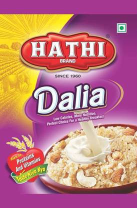 hathi Dalia With Protein And Vitamins | Perfect Choice For A Healthy Breakfast 500gmX2 Wheat Bran