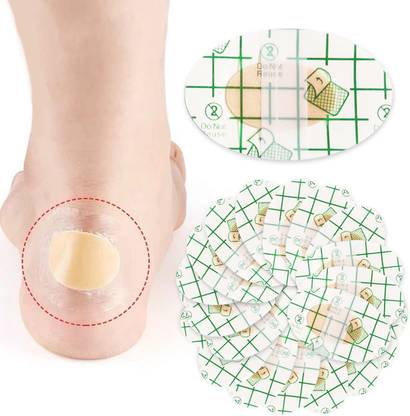 HANNEA 60 Invisible Heel Protectors，Waterproof Self-Adhesive Heel Tape Foot Support