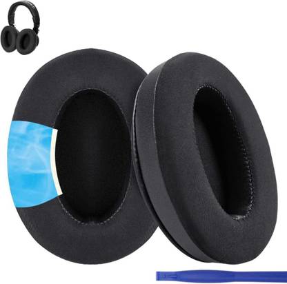 Crysendo Headphone Cushion for ATH- M Series/HyperX Cloud 1&2/SteelSeries Arctis 3 Over The Ear Headphone Cushion