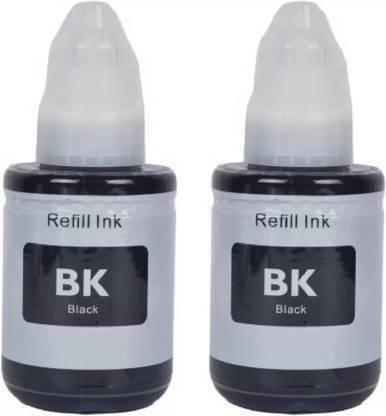 ZOKIO Refill Ink For Gi 790 Use In Canon G2002, G2010, G2012, G2100,G3000, G3010,G3012 Black - Twin Pack Ink Bottle
