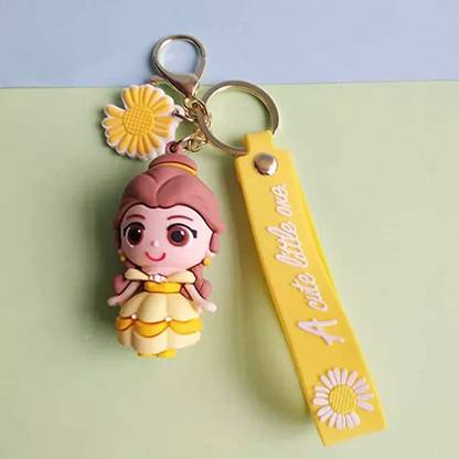 KYOP Cute Princess 3D Keychain With Charm Key Chain