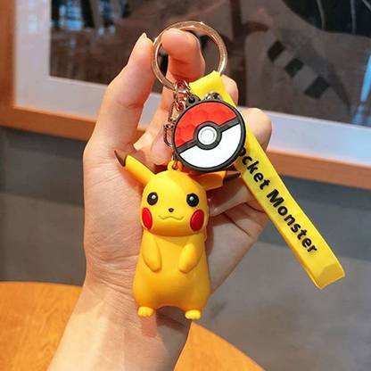 KYOP Cute 3D Pikachu Keychain Key Chain