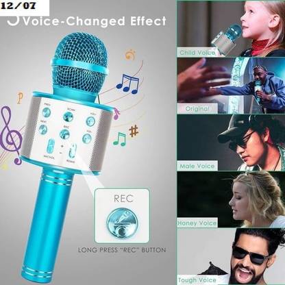 Jocoto AS109 latest Wireless Karaoke MicColor may vary (pack of 1) Microphone