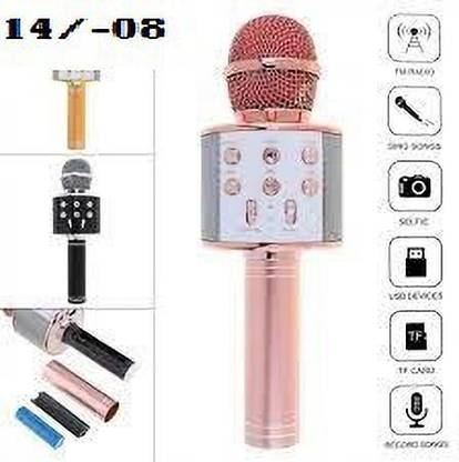 jorugo BG129 max Wireless Karaoke MicColor may vary (pack of 1) Microphone