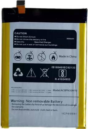 ROSKET Mobile Battery For  Micromax Canvas 2 ACBPN30M10 (Q4310) 3900 mAh