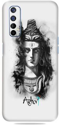 Gizmo Wraps Realme 7, Mahadev Trident Mobile Skin