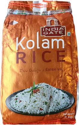 INDIA GATE Kolam Rice (Medium Grain, Raw)