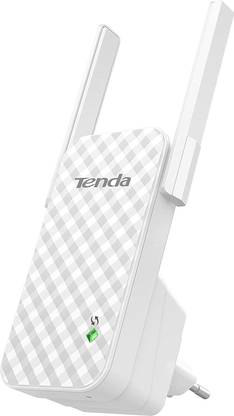 TENDA A9 WirelessN300 Universal Range Extender A9 100 Mbps WiFi Range Extender(White) Router Antenna Booster