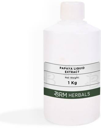 BRM Herbals PAPAYA LIQUID EXTRACT For Soap Making, Shampoo- 1 KG