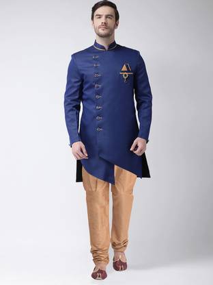 SG RAJASAHAB Solid Sherwani