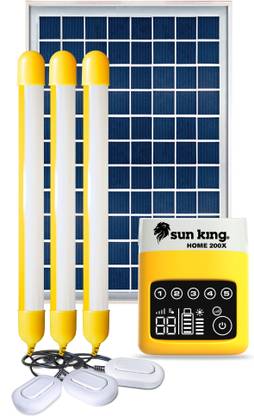 Sun King Home 200X Solar Home System With Modern Lighting And USB Phone Charging Solar Light Set