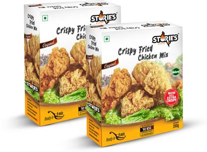 Stories Food Crispy Fried Chicken Mix - Original - Pack of 2