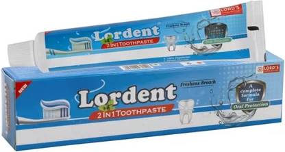 LORD'S LORDENT 2 IN 1 TOOTHPASTE Toothpaste