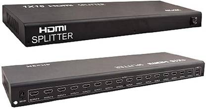 REVALS  TV-out Cable 1 in 16 Out HDMI Splitter Support 4K 2K 3D Full HD 1080P Supports TV's
