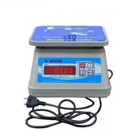 D-DEVOX SHYAM ABS 30Kg/1g High Platform Weight Machine For INOS Weighing Scale