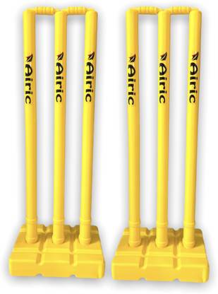 Airic Target Heavy Quality Plastic Wickets (Set Of 6) Cricket Stumps