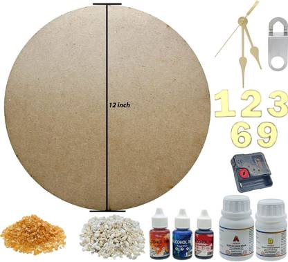 OPNBX Resin Clock Making Kit | Non Toxic
