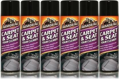Armor All CARPET AND SEAT FOAMING CLEANER : Pack of 6 Combo