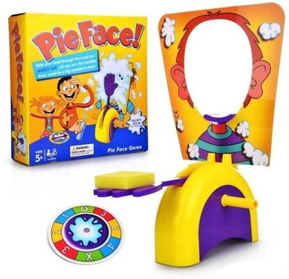 ZIQRA TOYS Pie Face Game Play Chain Reaction Mode by Connecting Multiple Games Party & Fun Board Game