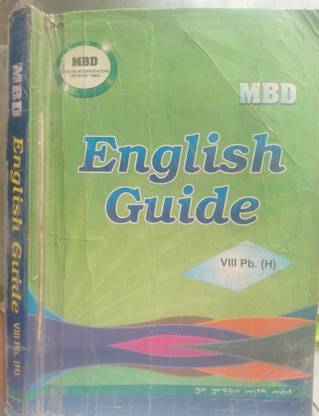 English MBD guide 8th class (2nd hand Guide for 8th class) PSEB ENGLISH GUIDE MBD FOR CLASS 8TH STUDENTS