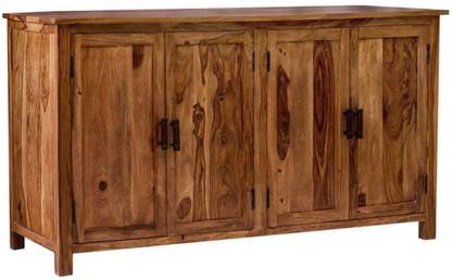 Craftvelly Premium Quality Sheesham Solid Wood Sideboard & Cabinet With Drawers Solid Wood Free Standing Chest of Drawers