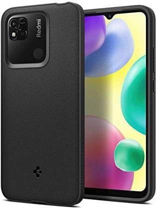 Spigen Essential Sand Blast Back Cover for Mi Redmi 9, Redmi 10A, Redmi 9 Activ, Redmi 9 and Poco C31