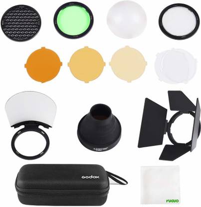 GODOX AK-R1 Accessories Kit for Godox V1 Series Flashes (Direct), AD200 and AD200 Pro (with H200R*), Diffuser