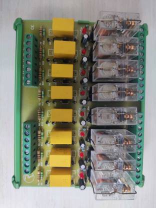 JT make RELAY CARD 8CH 1C/O 110VAC Micro Controller Board Electronic Hobby Kit