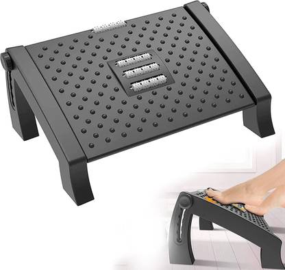 Abhsant Foot Rest for Work,Ergonomic Under Desk Foot Rest for 6 Heights Foot Rest