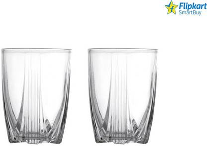 Flipkart SmartBuy (Pack of 2) MontBlanc Small Glass Set Water/Juice Glass