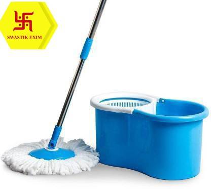 Swastik Exim Elegant 360° Spin Bucket Mop Mop Set