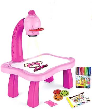 Galox Drawing Projector Table for Kids, Trace and Draw Projector Toy 2-6 Year Kids