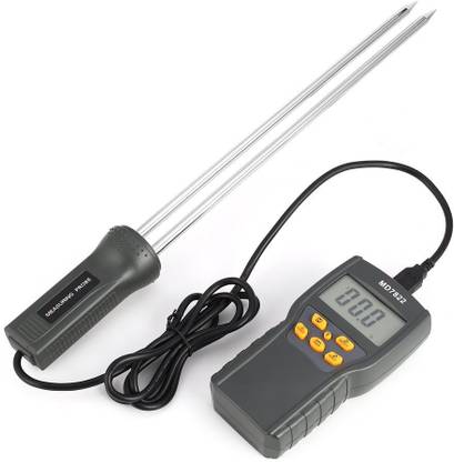 SMIC Moisture Meter MD-7822 Moisture Tester, Digital High Accuracy for Garden Farm Portable Grain For Paddy By ACU-CHECK Pin-Type Digital Moisture Measurer