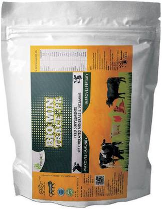 Prions Biotech Bio Mintrace PR Supplements with Chelated Minarals and Vitamins - 1 kg Pet Health Supplements