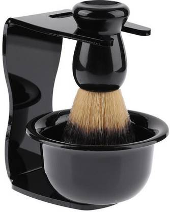 Mridshala 3 in 1  Kit Shaving Frame Base + Shaving Soap Bowl + Shaving Bowl Shaving Brush