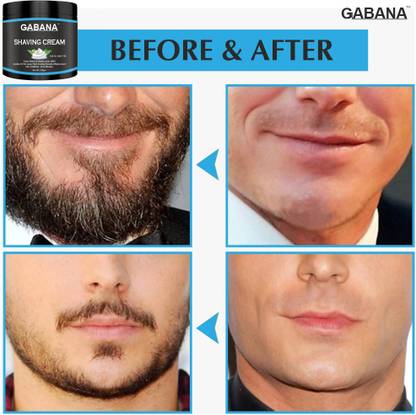GABANA Shaving Cream For Men with Jojoba Oil For Soft & Smooth Shave 100 gms